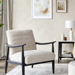 Greyson Natural Fabric Accent Chair