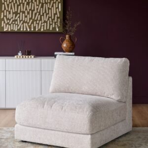 Lynetta natural weave single sofa module