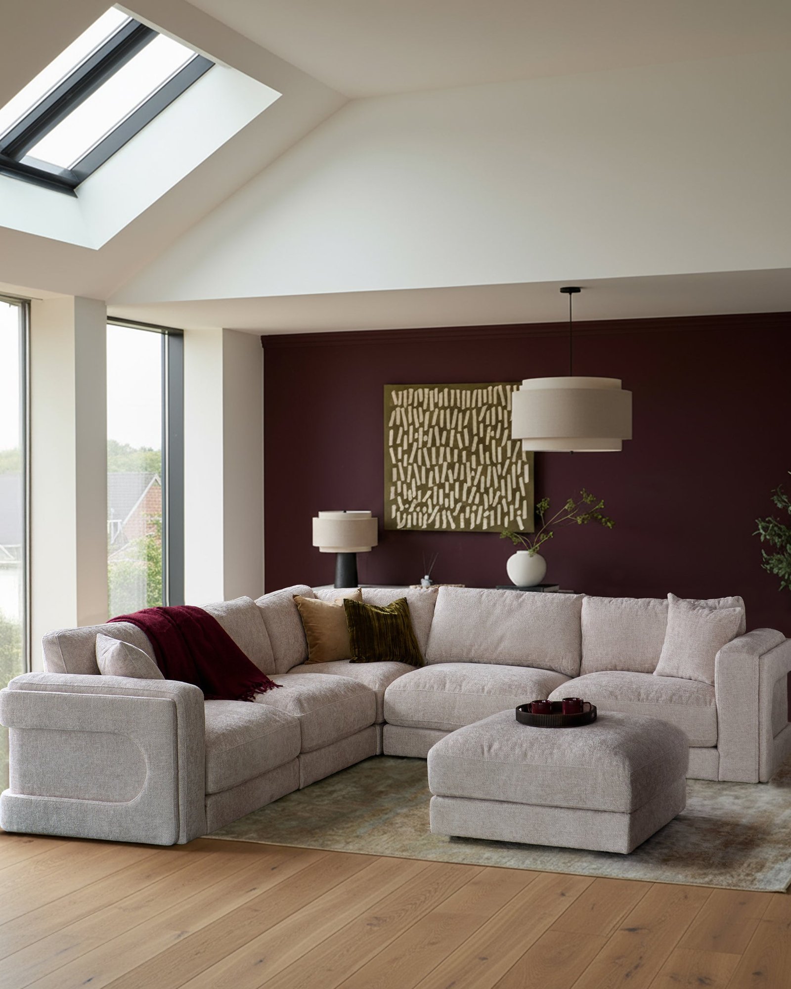 Lynetta natural weave single sofa module - Image 5