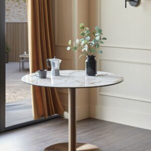 Romeo natural ceramic 4 seater dining table