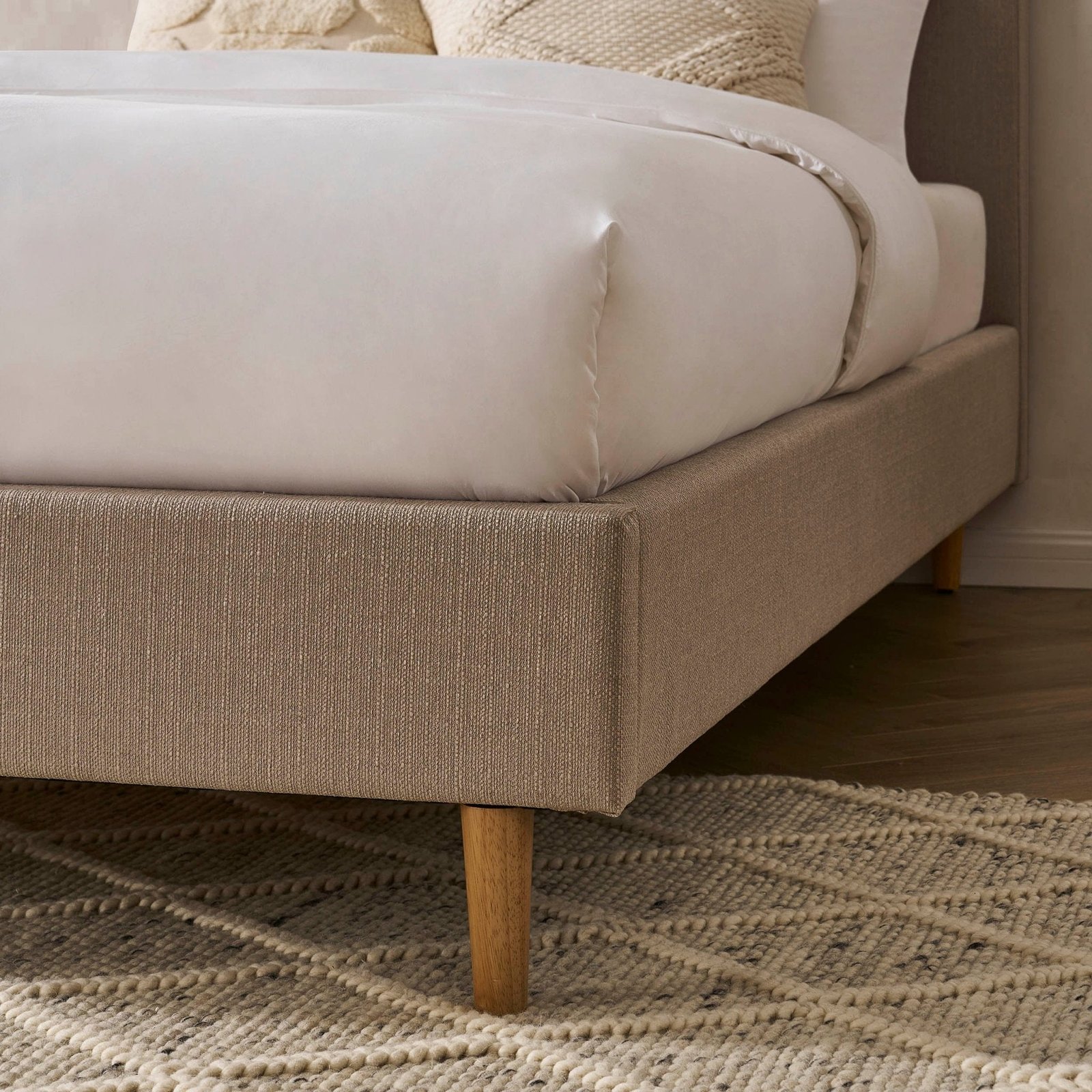 Ascot Bed Frame - Stone Grey - Image 7