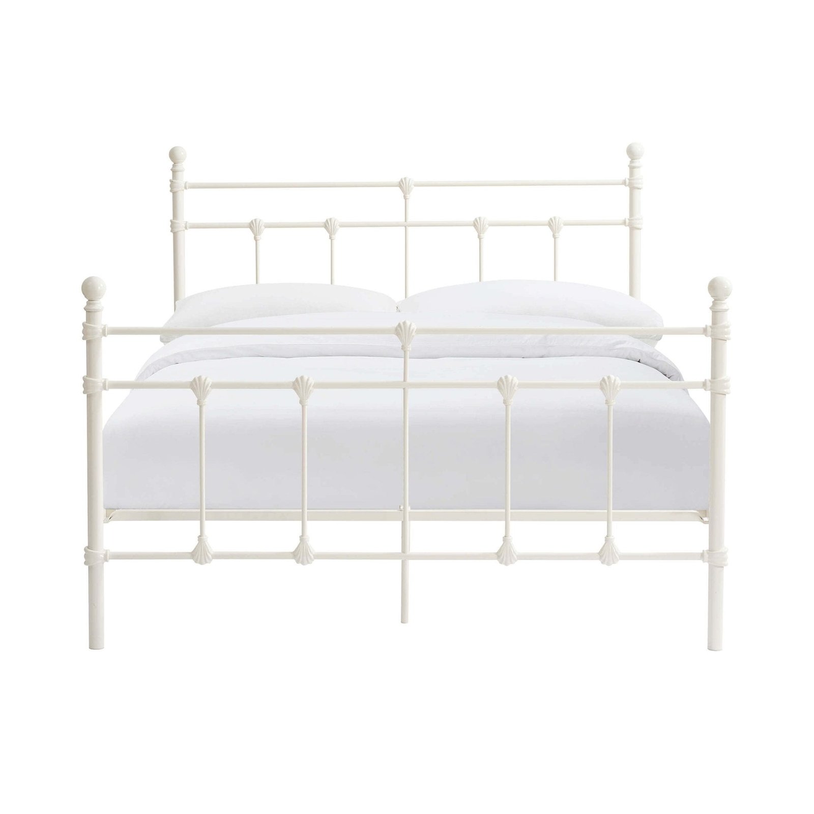 Dorset Metal Bed Frame - White - Image 11