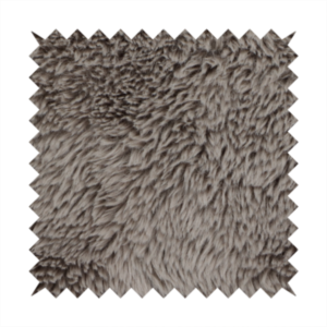 Husky Faux Fur Moon Laura Ashley LA Grey Colour Upholstery Fabric CTR-1172 Front