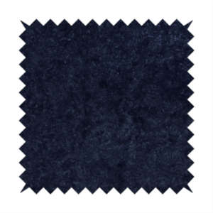 Ghost Faux Fur Material Laura Ashley Navy Blue Colour Fabric CTR-3054 Front