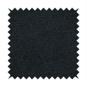 Laura Ashley Zikmund Boucle Black Colour Upholstery Fabric CTR-3556 Front