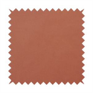 Hallstatt Faux Leather Terracotta Laura Ashley Colour Upholstery Fabric CTR-3712 Front