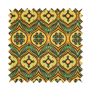 Psychedelic Clover Upholstery Fabric DP-580 – Laura Ashley Front