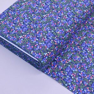 Dressmaking Berries Cotton Lawn - Laura Ashley Blue and Pink - Warwick Front