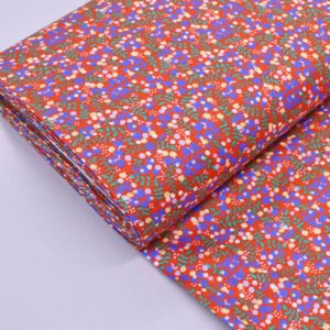 Laura Ashley Dressmaking Berries Cotton Lawn - Orange - Warwick Front