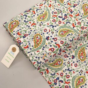 Dressmaking Floral Cotton Laura Ashley LA Lawn Fabric - Elizabeth Front
