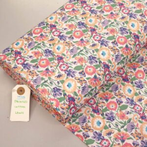 Dressmaking Floral Cotton Lawn - Pansy – Laura Ashley Front