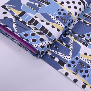 Liberty Fabrics Tana Lawn™ - Krasner B - Blue – Laura Ashley Front