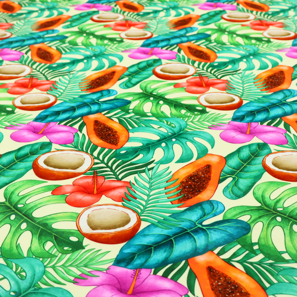 Fruity Island Getaway Laura Ashley Upholstery Fabric DP-486 Side