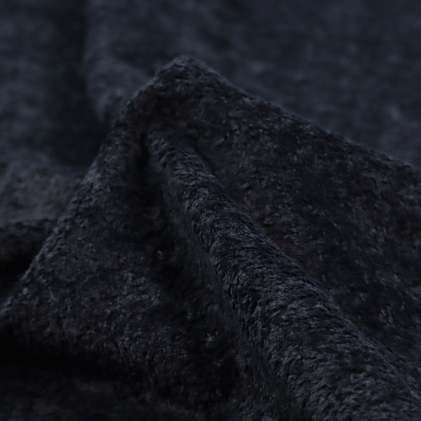Ghost Faux Fur Material Black Colour Fabric CTR-3058 – Laura Ashley LA Back