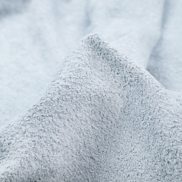 Ghost Faux Fur Material Cloud Silver Colour Fabric CTR-3055 – Laura Ashley LA Back