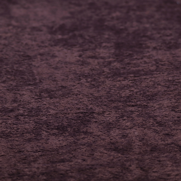 Ghost Faux Fur Material Laura Ashley LA Plum Purple Colour Fabric CTR-3052 Side