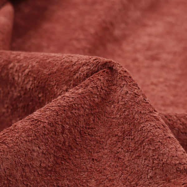 Ghost Faux Fur Material Laura Ashley LA Red Colour Fabric CTR-3050 Back