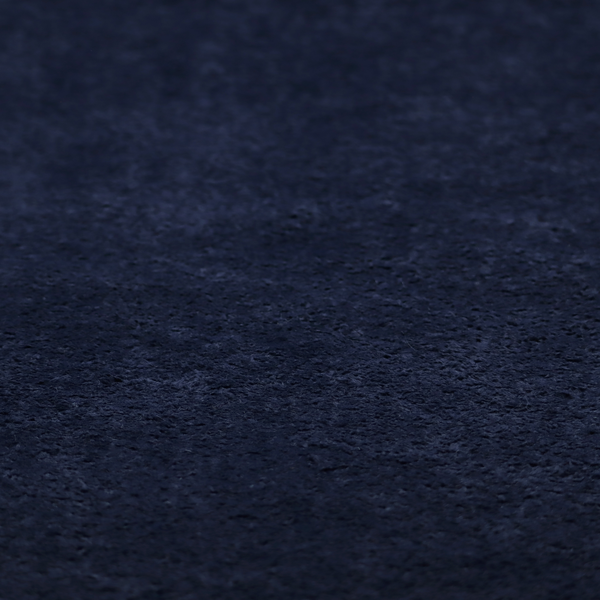 Ghost Faux Fur Material Laura Ashley Navy Blue Colour Fabric CTR-3054 Side