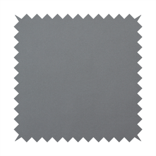Hallstatt Faux Leather Fossil Laura Ashley Grey Colour Upholstery Fabric CTR-3722 Front