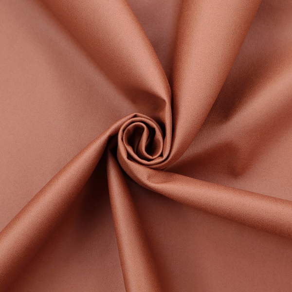Hallstatt Faux Leather Terracotta Laura Ashley Colour Upholstery Fabric CTR-3712 Back