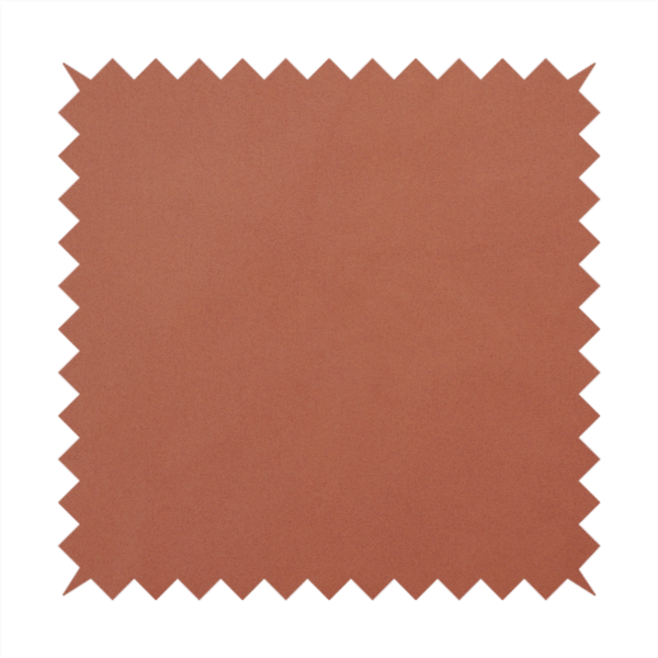 Hallstatt Faux Leather Terracotta Laura Ashley Colour Upholstery Fabric CTR-3712 Front