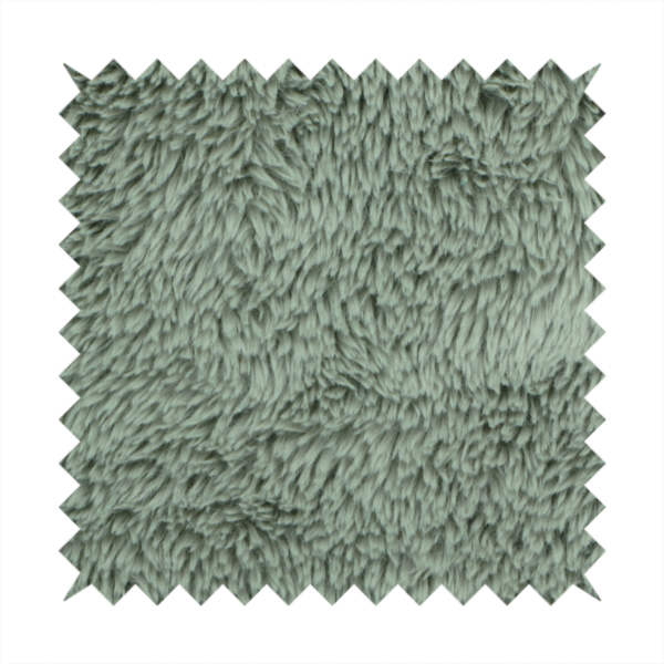 Husky Faux Fur Green Laura Ashley LA Colour Upholstery Fabric CTR-1176 Front