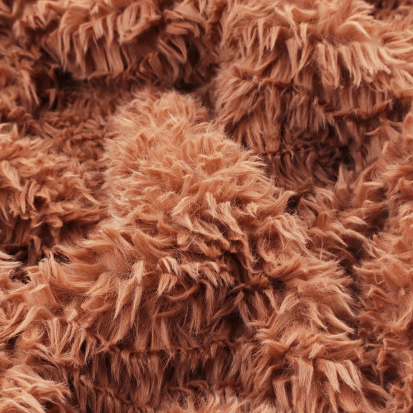 Husky Faux Fur Orange Colour Upholstery Fabric CTR-1174 – Laura Ashley LA Back