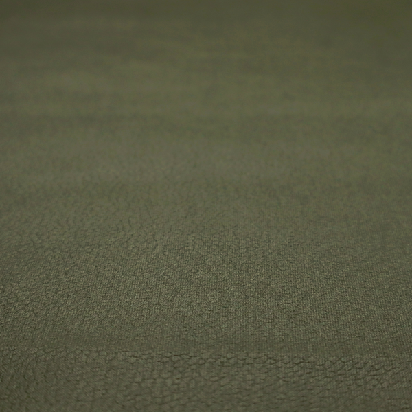 Laura Ashley LA Boston Faux Leather Green Colour Upholstery Fabric CTR-3457 Side