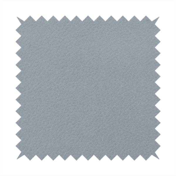 Laura Ashley LA Boston Faux Leather Silver Colour Upholstery Fabric CTR-3461 Front
