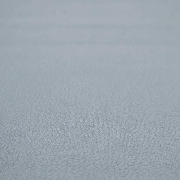 Laura Ashley LA Boston Faux Leather Silver Colour Upholstery Fabric CTR-3461 Side