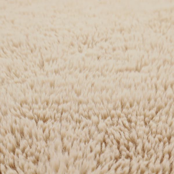 Laura Ashley LA Husky Faux Fur Beige Colour Upholstery Fabric CTR-1168 Side