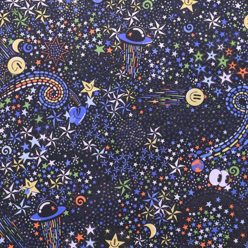 Laura Ashley LA Liberty Fabrics Tana Lawn™ Cotton - Adelajda in Space Back
