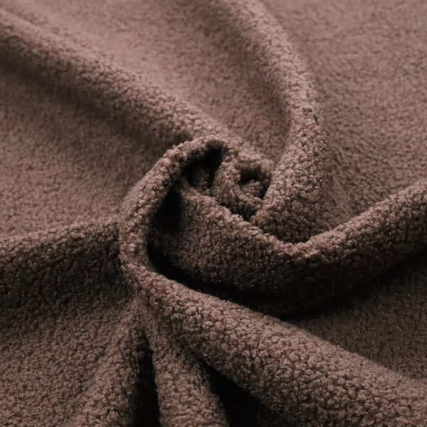 Laura Ashley LA Zikmund Boucle Chocolate Brown Colour Upholstery Fabric CTR-3563 Back