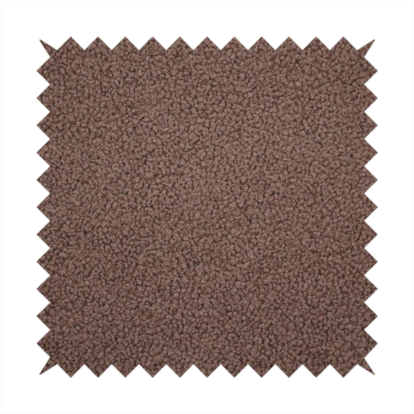 Laura Ashley LA Zikmund Boucle Chocolate Brown Colour Upholstery Fabric CTR-3563 Front
