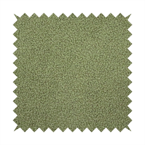 Laura Ashley LA Zikmund Boucle Olive Green Colour Upholstery Fabric CTR-3568 Front