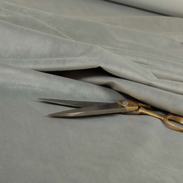 Laura Ashley Venice Velvet Fabrics In Silver Colour Furnishing Upholstery Velvet Fabric Back