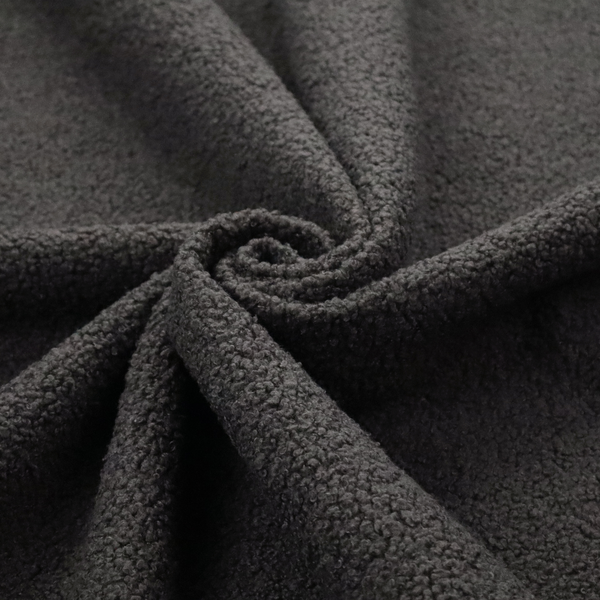 Zikmund Boucle Dark Khaki Laura Ashley Colour Upholstery Fabric CTR-3565 Back