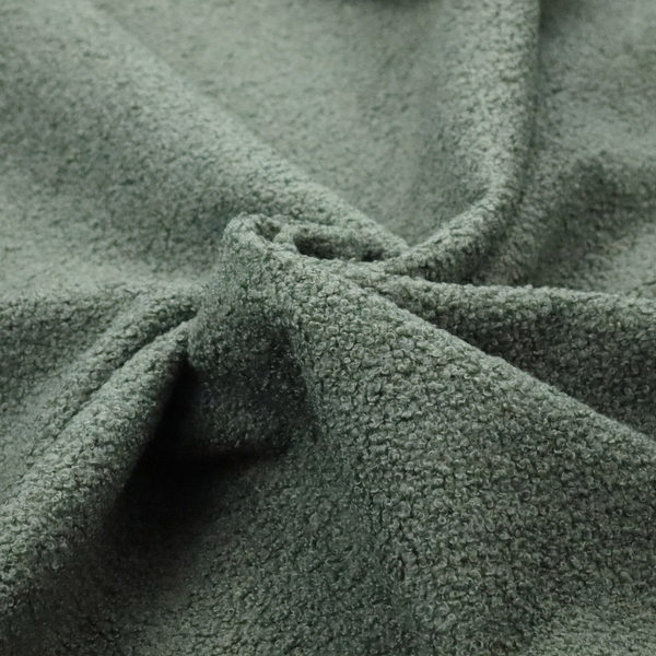 Zikmund Boucle Dark Sage Colour Upholstery Fabric CTR-3567 – Laura Ashley Back