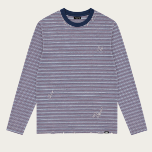 PURPLE STRIPED LONGSLEEVE