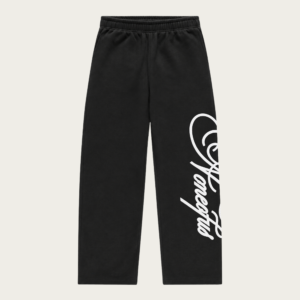 BLACK SCRIPT JOGGER