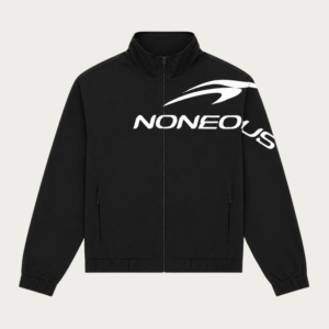BLACK/WHITE SPORT NYLON JACKET