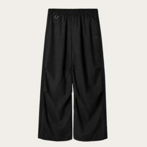 BLACK PARACHUTE PANTS