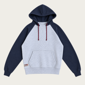 GREY/NAVY GALLERY HOODIE