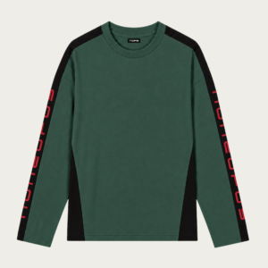 DARK GREEN/BLACK/RED PORSCH LONGSLEEVE